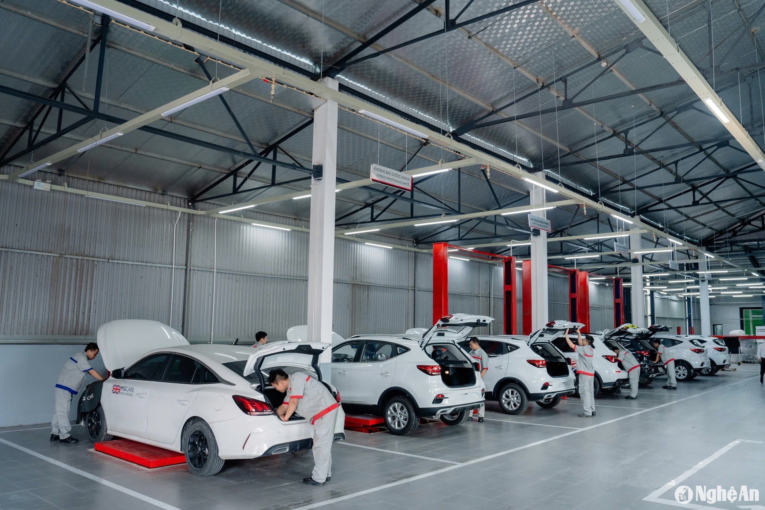 Bảo dưỡng xe MG