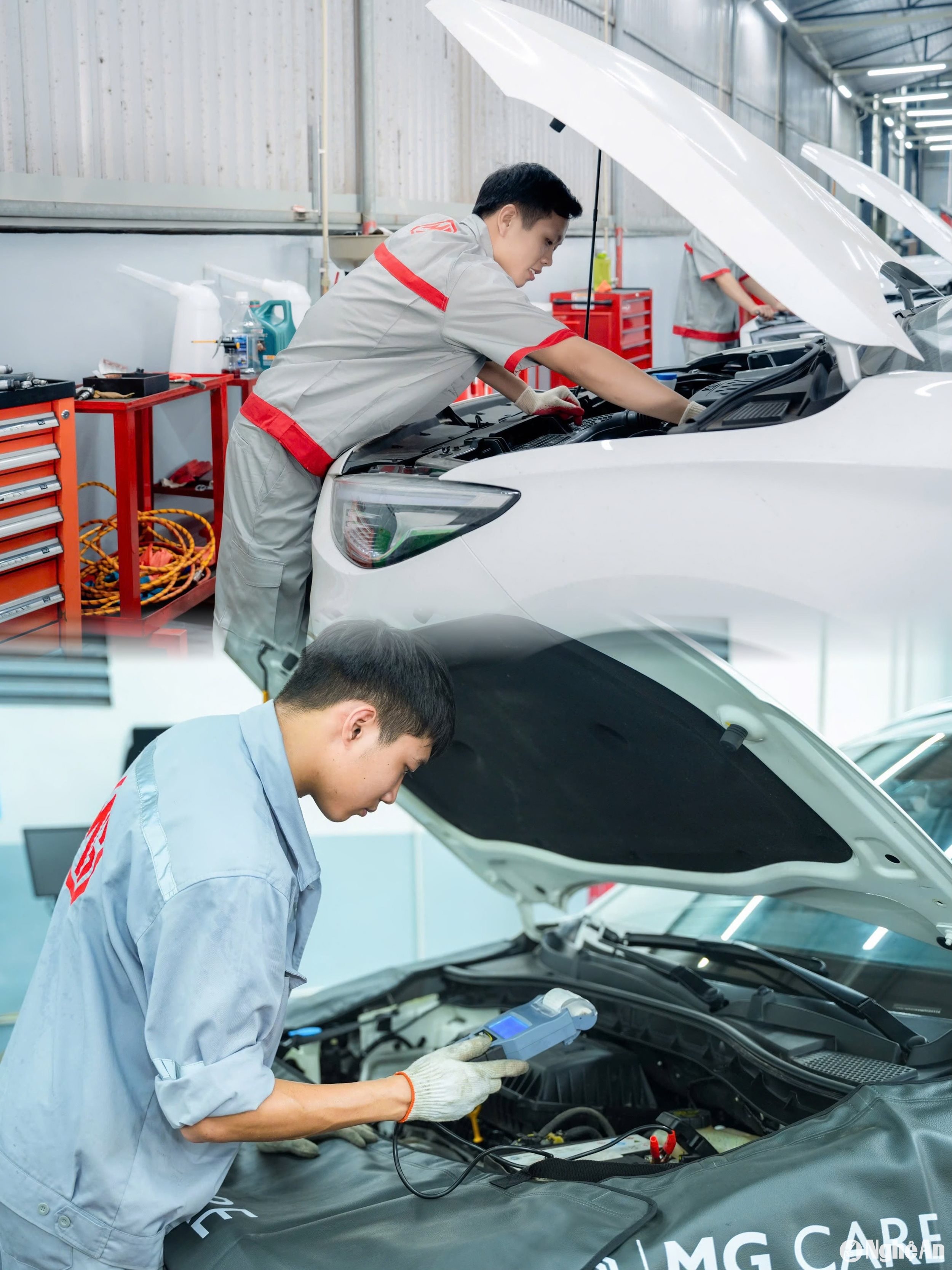 Bảo dưỡng xe MG